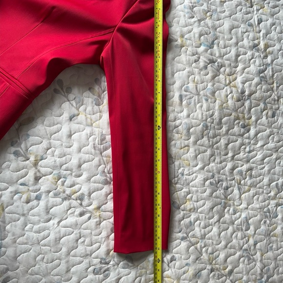 Pillar-box red fully lined jacket. Jax Sport. Size 10. - Picture 9 of 10